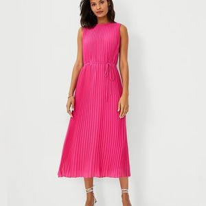 Ann Taylor Pleated Dress